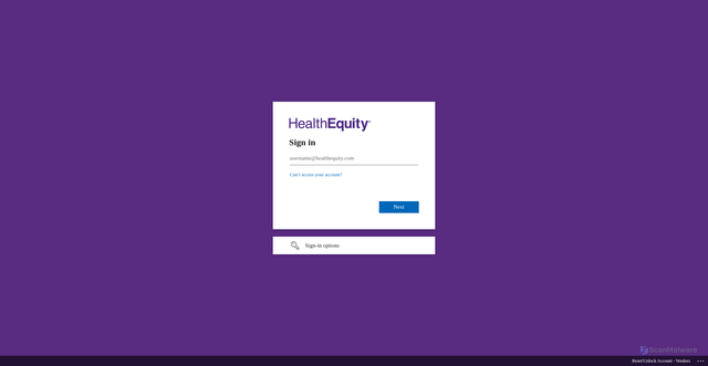 Security scan screenshot of https://hqy01.visualstudio.com