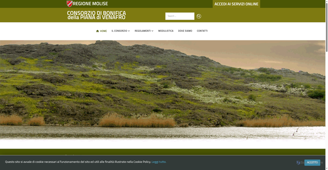 Security scan screenshot of https://www.bonificavenafro.it/