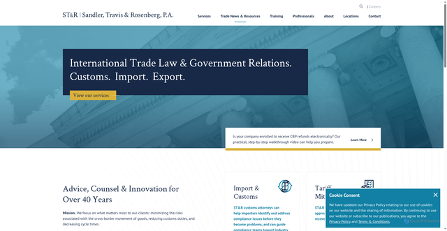 Security scan screenshot of https://strtrade.com