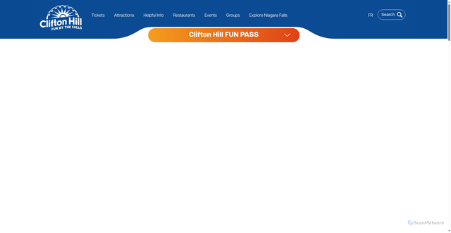 Security scan screenshot of https://www.cliftonhill.com/attractions/dinosaur-adventure-golf