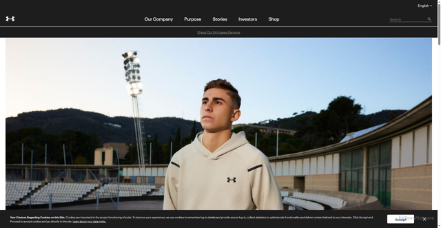 Security scan screenshot of https://about.underarmour.com/en/stories/2024/01/fc-barcelona-rising-star-fermin-lopez-joins-under-armour-s-growi.html