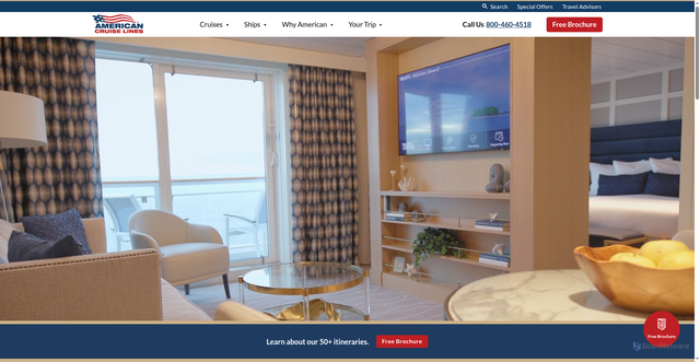 Security scan screenshot of https://www.americancruiselines.com/