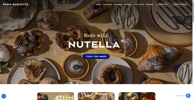 Security scan screenshot of https://parisbaguette.com