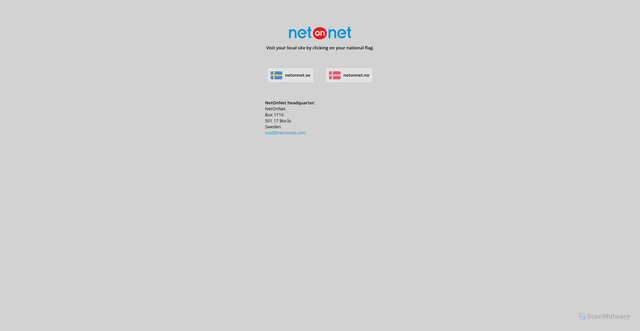 Security scan screenshot of https://netonnet.com