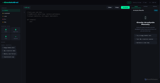 Security scan screenshot of https://defensive-amaranth-5ruyx95fdm-o2p44w8xs5.edgeone.app/