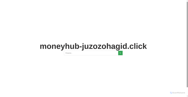 Security scan screenshot of https://moneyhub-juzozohagid.click/
