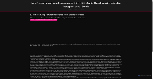 Security scan screenshot of https://pikejudgeblog-dpn8knmrw4nu.edgeone.app/20-time-saving-natural-hairstyles-from-braids-to-updos.html