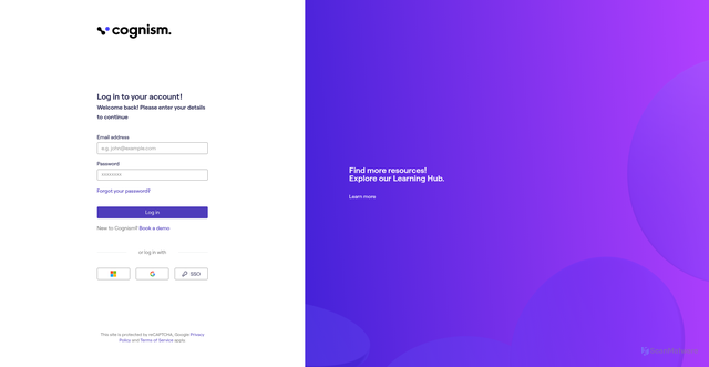 Security scan screenshot of https://app.cognism.com