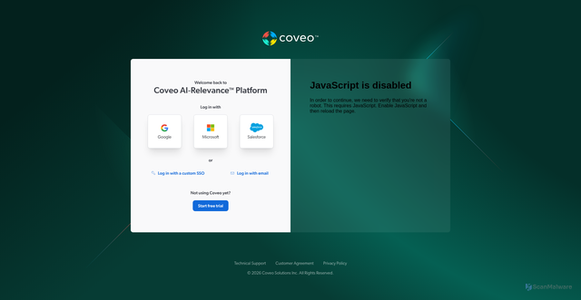 Security scan screenshot of https://expressemploymentprofessionalsproductionzssawtsp.org.coveo.com