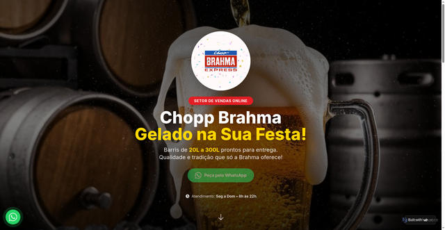 Security scan screenshot of https://v0-seu-chopp-gelado.vercel.app/