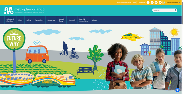 Security scan screenshot of https://metroplanorlando.gov/