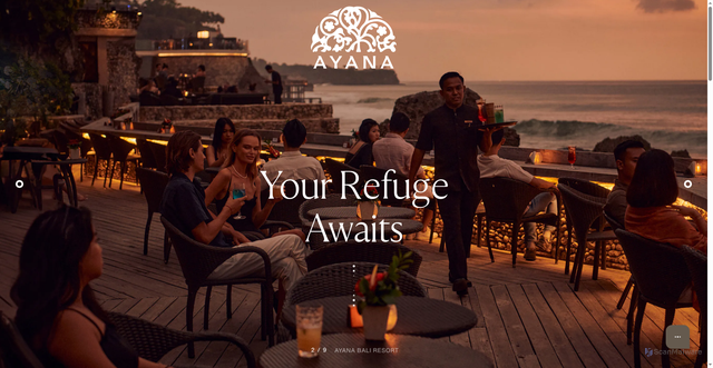 Security scan screenshot of https://www.ayana.com/