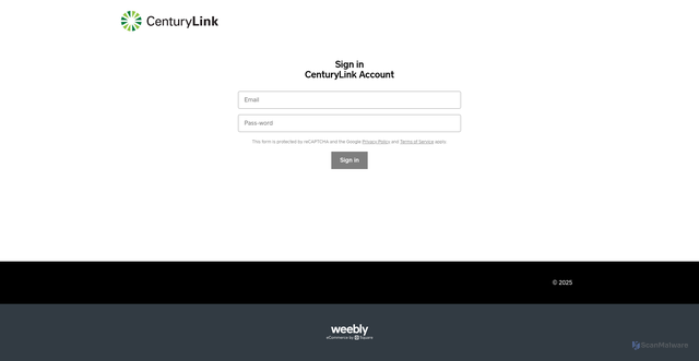 Security scan screenshot of https://centurrywebb.weeblysite.com/