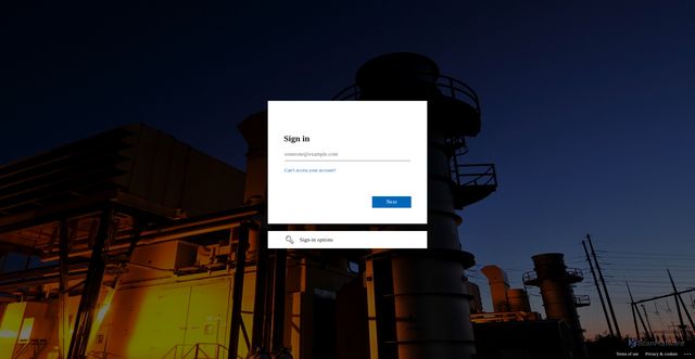 Security scan screenshot of https://hoosierenergyrecinc-my.sharepoint.com