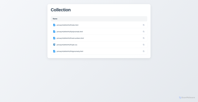 Security scan screenshot of https://vedantmaths-g20gjm496j.edgeone.app/