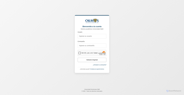 Security scan screenshot of https://lms2.oymas.edu.do