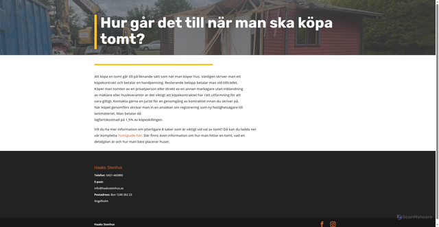 Security scan screenshot of https://kopatomt.se
