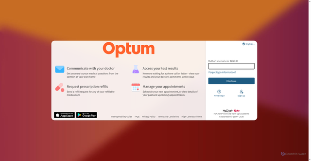 Security scan screenshot of https://www.mybeaverchart.com
