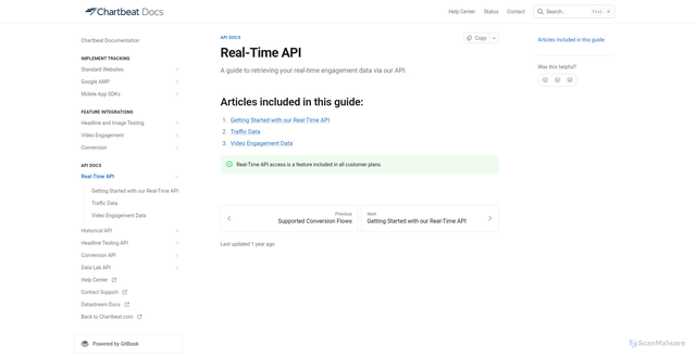 Security scan screenshot of https://mab.chartbeat.com/