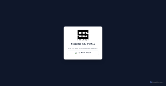 Security scan screenshot of http://skolahubdns.pages.dev/