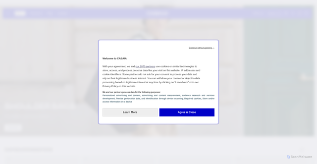 Security scan screenshot of https://cabaia.se