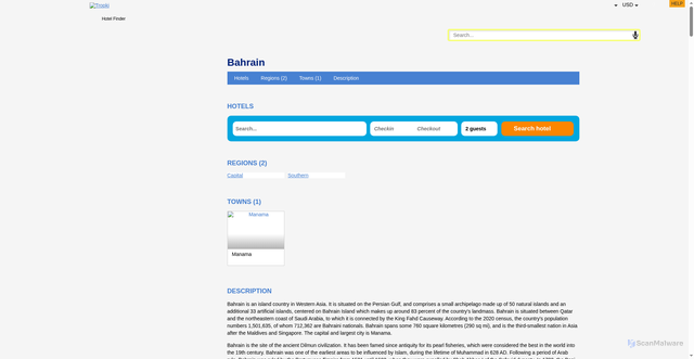 Security scan screenshot of https://tropki.com/bahrain