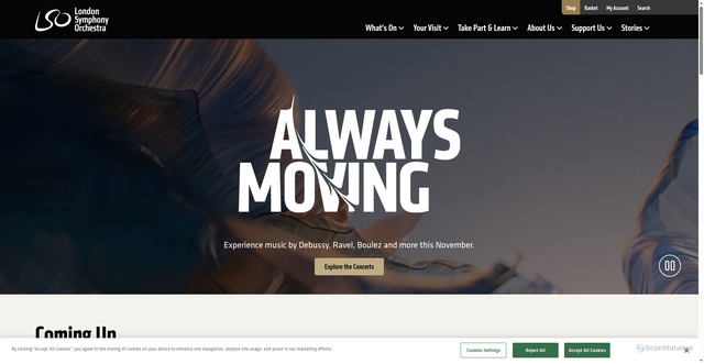 Security scan screenshot of https://www.lso.co.uk/
