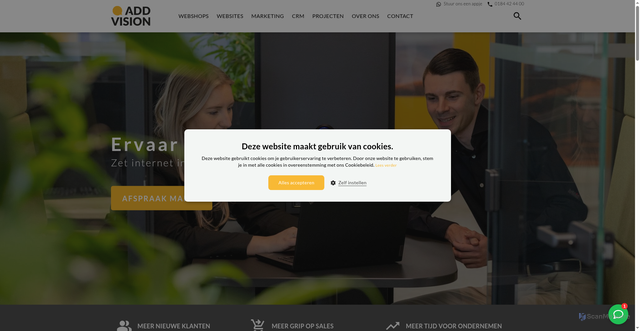 Security scan screenshot of https://climm.nl