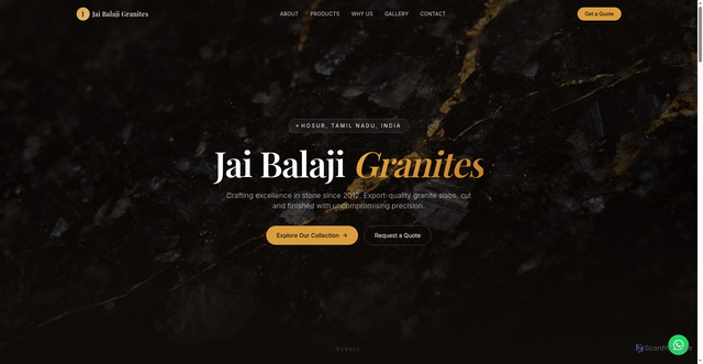 Security scan screenshot of http://jaibalajigranites.pages.dev/