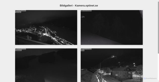 Security scan screenshot of https://kamera.optinet.se/