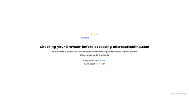 Security scan screenshot of https://pptmy4yotx7svpq.pages.dev