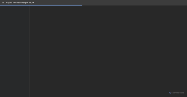 Security scan screenshot of https://www.commencement.siu.edu/_common/documents/commencement-programs/may-2021-commencement-program-final.pdf