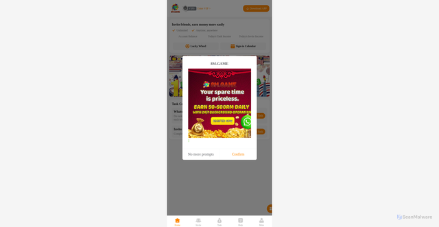 Security scan screenshot of http://wagetmoney.my/