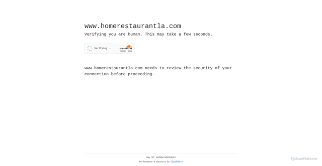 Security scan screenshot of https://www.homerestaurantla.com/