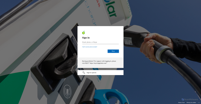 Security scan screenshot of https://myit.bpglobal.com
