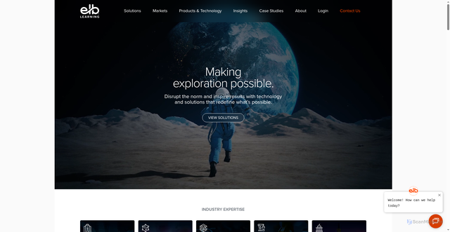 Security scan screenshot of https://elblearning.com