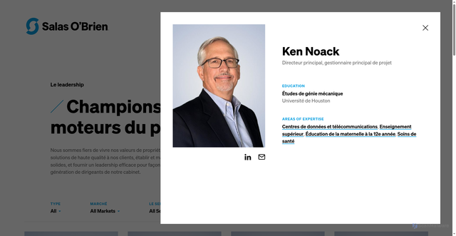 Security scan screenshot of https://salasobrien.com/leadership/ken-noack/