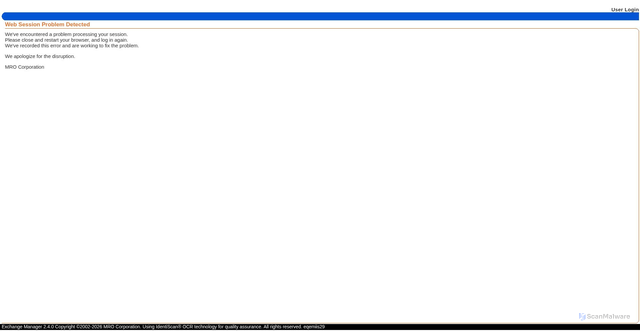 Security scan screenshot of https://chartonline.com