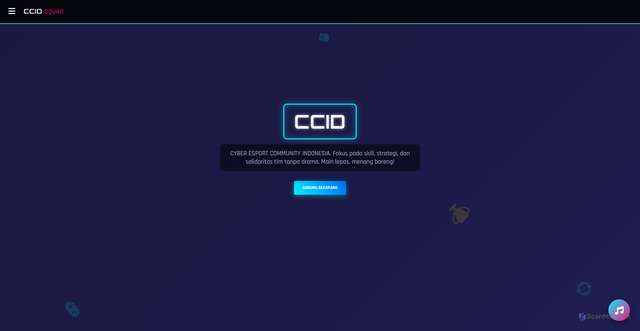Security scan screenshot of https://cyberesportcommunityid-pcsxohjo1s.edgeone.app/