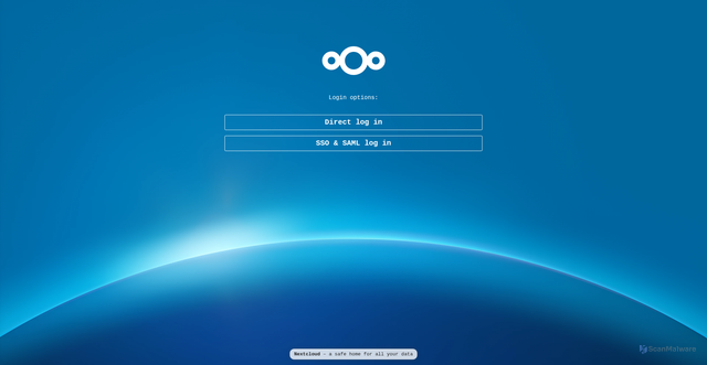 Security scan screenshot of http://nextcloud.128.140.40.86.nip.io/