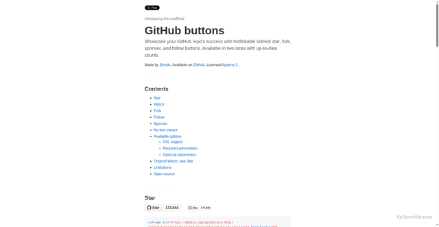 Security scan screenshot of https://ghbtns.com