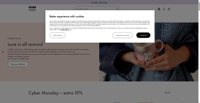 Security scan screenshot of https://www.moominarabia.com/