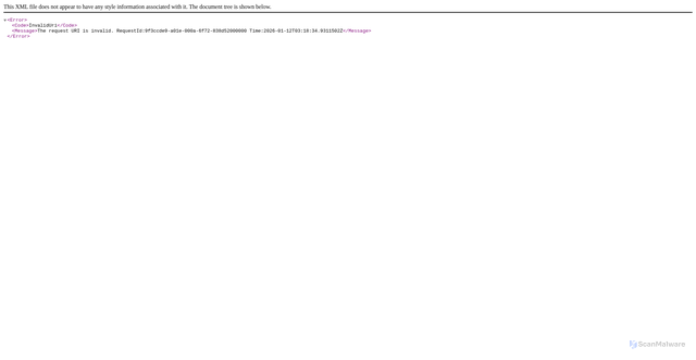 Security scan screenshot of https://blob-vstampxbyxingxee09d2624x3.trafficmanager.net