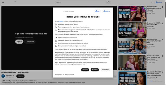 Security scan screenshot of https://www.youtube.com/watch?v=ci6IEeEpnWw)=0ACaption