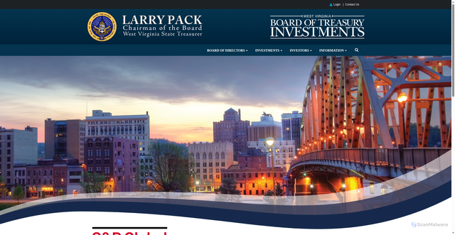 Security scan screenshot of https://wvbti.gov/