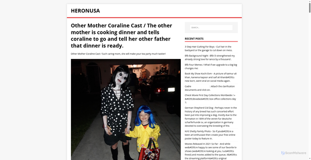 Security scan screenshot of https://asunoreh.pages.dev/posts/other-mother-coraline-cast