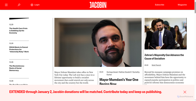 Security scan screenshot of https://jacobinmag.com