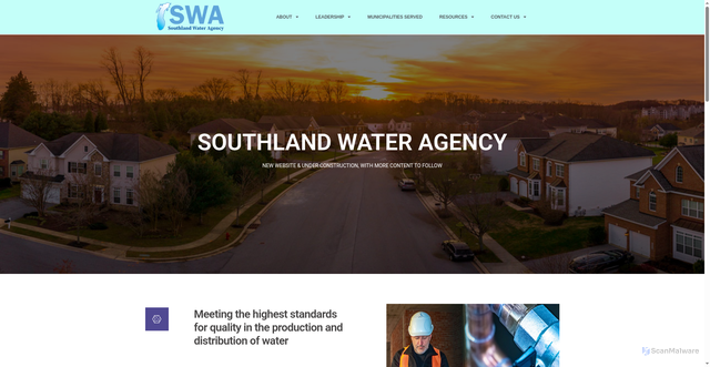 Security scan screenshot of https://www.swa-il.gov/