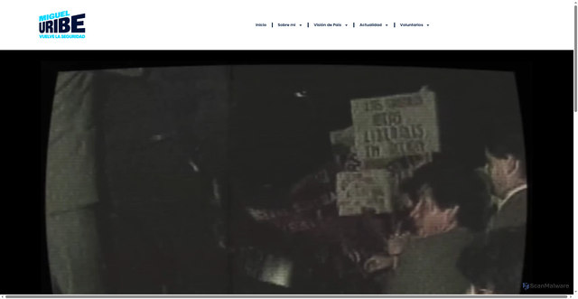 Security scan screenshot of https://migueluribe.com/