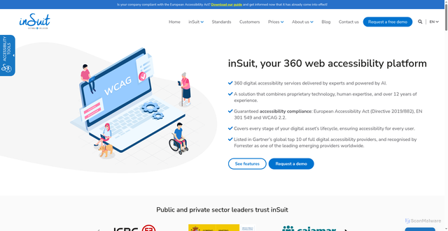 Security scan screenshot of https://cdn.insuit.net